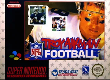 Troy Aikman NFL Football (Europe) box cover front